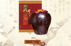 壇裝瓷瓶系列D023